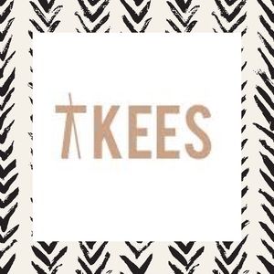 Tkees nude leather flip flops